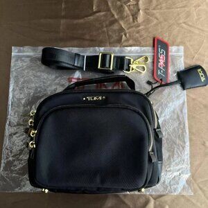 Tumi Voyageur Tory Black Crossbody Bag